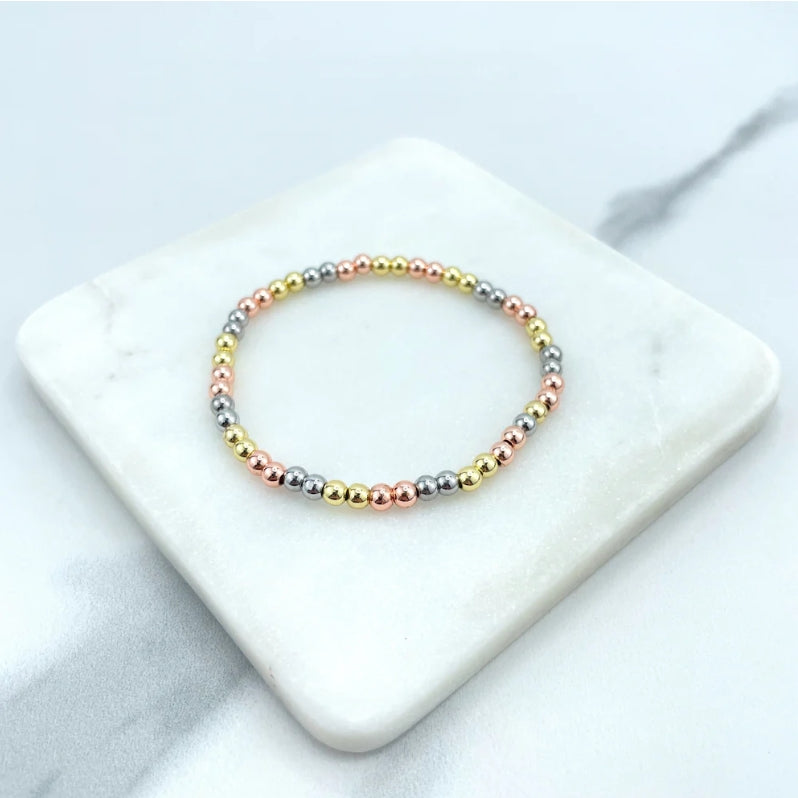 Rainbow Tennis Bracelet | 18K Gold Filled – Multicolor CZ Stones